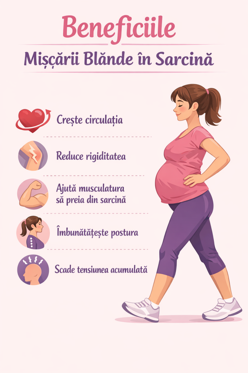 Beneficiile miscarii blande in sarcina